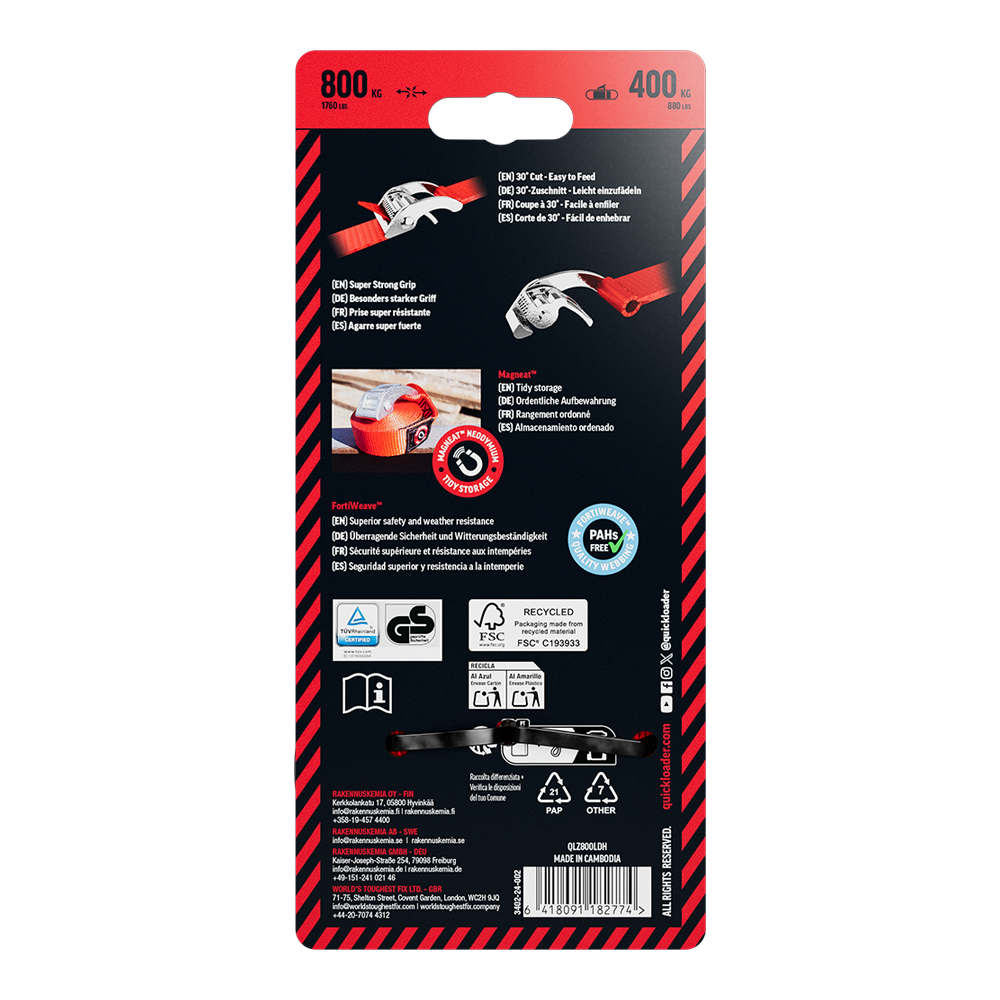 CAMBUCKLE Z-LOCK MAGNET 800KG 4M